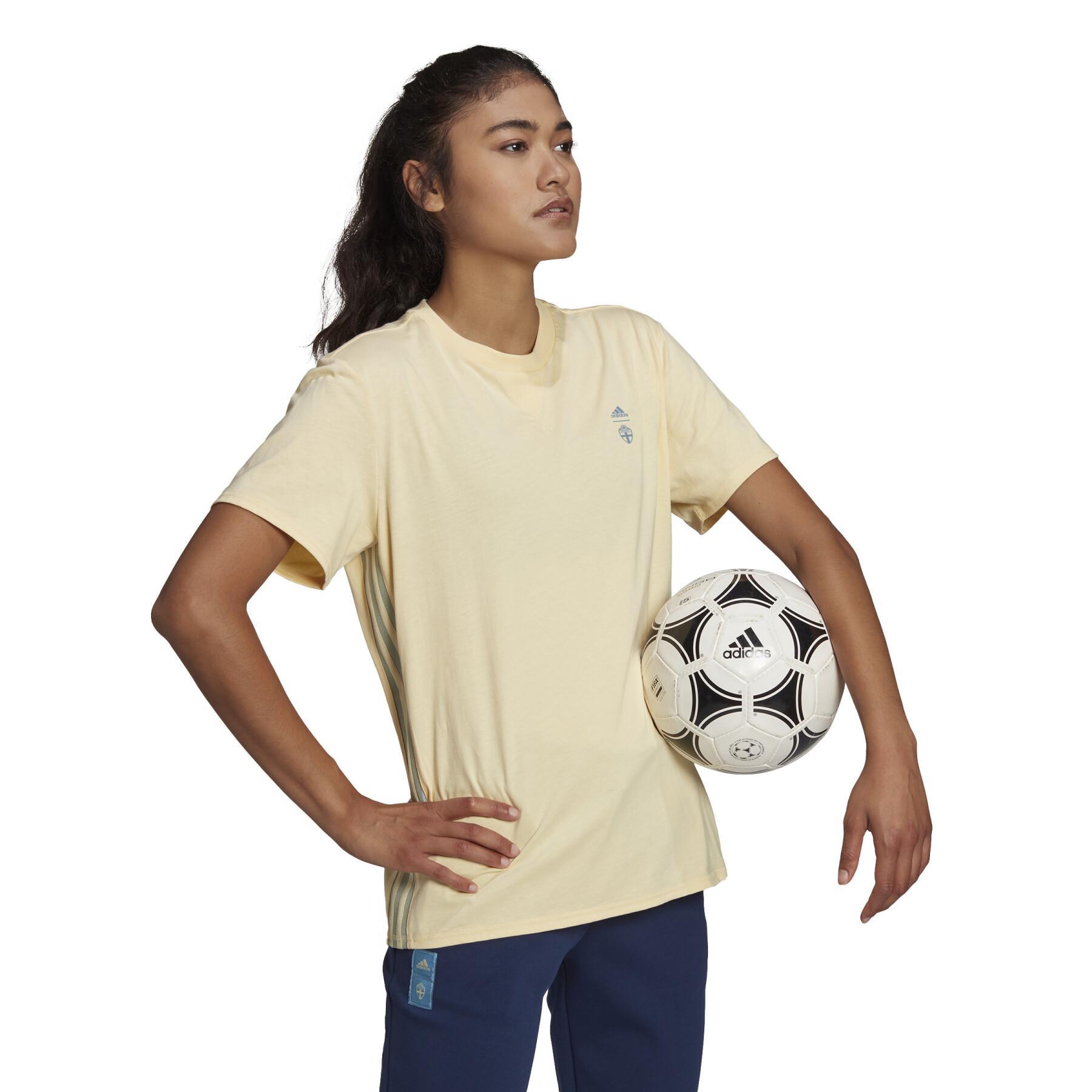 T-shirt för kvinnor Suède Travel Euro Féminin 2022